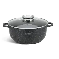 Котел EDENBERG EB-8116 (2,8л, 20см, круглий, мармуровий)