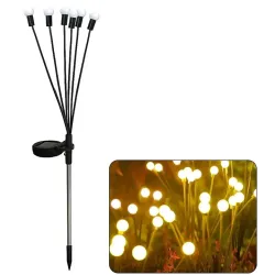 Світильник садовий на 6 світлодіодів (2 шт. в упаковці, ціна за 1 шт.)