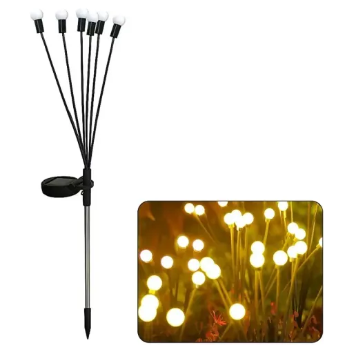 Світильник садовий на 6 світлодіодів (2 шт. в упаковці, ціна за 1 шт.)