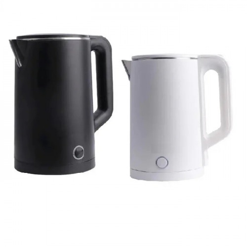 Електрочайник Domotec MS-5028 1.8л 1500Вт (Чорний,Білий)