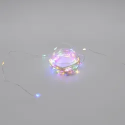 Гірлянда-роса (Copper Wire) 100M-2 внутрішня, пров.:прозорий, 10м (Різнокольорова)