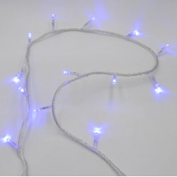 Гирлянда-нить (String-Lights) 500B-1 внутренняя, пров.:прозрачный, 30м (Синий)