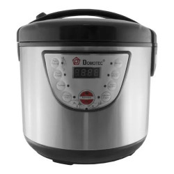 Мультиварка DOMOTEC MS-7722 Steel (5л, 8прог, 1000Вт)