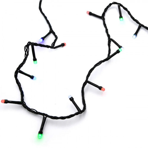 Гирлянда-нить (String-Lights) 300M-4 внутренняя, пров.:черный, 12м (Разноцветная)