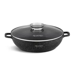 Котел EDENBERG EB-8135 (5,5л, 32см, круглий, мармуровий)