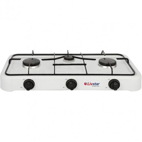 Плита газова Livstar LSU-4088 3кф. (білий)