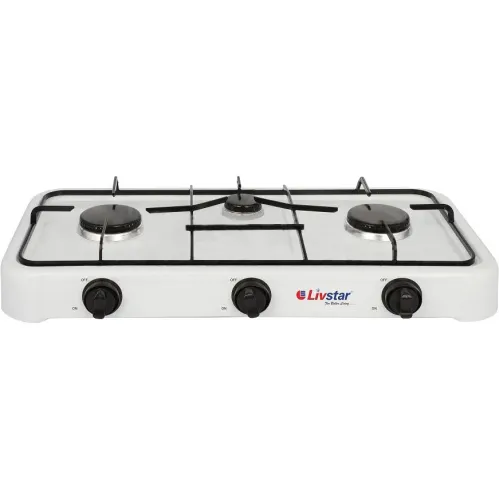 Плита газова Livstar LSU-4088 3кф. (білий)