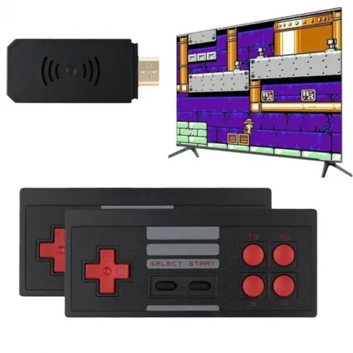 Ігрова приставка MINI GAME D600 з бездротовими джойстиками