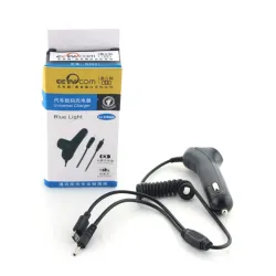 Автомобільний зарядний пристрій Car 12v 2в1 (Nokia+micro)