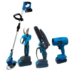 Набір акумуляторних інструментів для саду 4в1 DOMOTEC