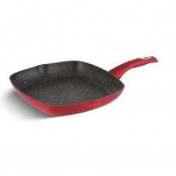 Сковорода Гриль із мармуровим покриттям 28 см EDENBERG EB-7414