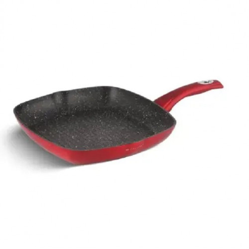 Сковорода Гриль із мармуровим покриттям 28 см EDENBERG EB-7414