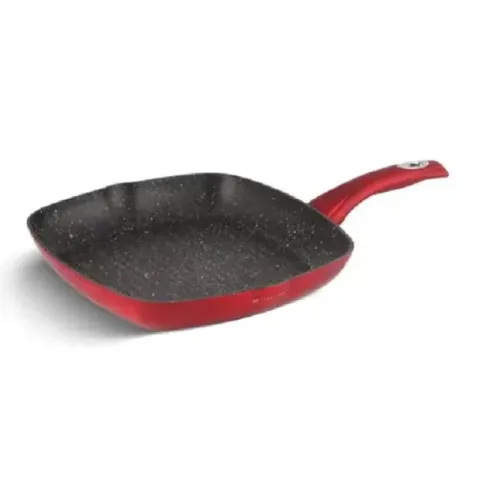 Сковорода Гриль із мармуровим покриттям 28 см EDENBERG EB-7414