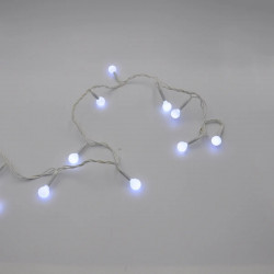 Гірлянда-нитка (String-Lights) 100W-6-1 внутрішня, пров.: білий, 7м (Білий)