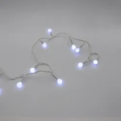 Гірлянда-нитка (String-Lights) 100W-6-1 внутрішня, пров.: білий, 7м (Білий)