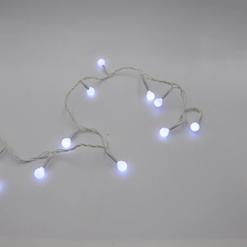 Гирлянда-нить (String-Lights) 100W-6-1 внутренняя, пров.:белый, 7м (Белый)