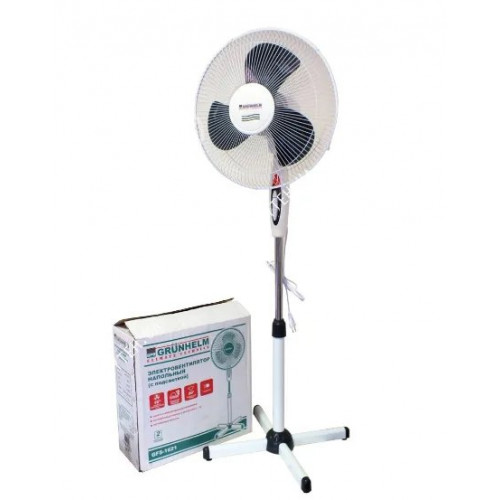 Вентилятор GRUNHELM GFS-1621 White/Gray