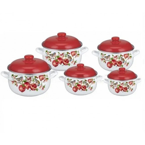 Набір посуду EDENBERG EB-1873 10пр ( НЕ ТОВАРНИЙ ВИГЛЯД УПАКОВКИ)