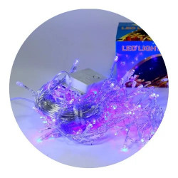 Гирлянда-сетка (Net-Lights) NET180B-1 внутренняя, пров.:прозрачный, 2м (Синий)