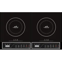 Плита індукційна MONTE MT-2110 2кф., 3200Вт. (Чорний)