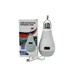 Лампочка - ліхтарик 2в1 з акумулятором 2x18650 Z-725