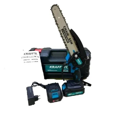 Акумуляторна ланцюгова пилка з індикатором масла Chain Saw 8'' KRAFFTEC