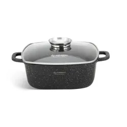 Котел EDENBERG EB-8113 (4,4л, 24см, квадратний, мармуровий)