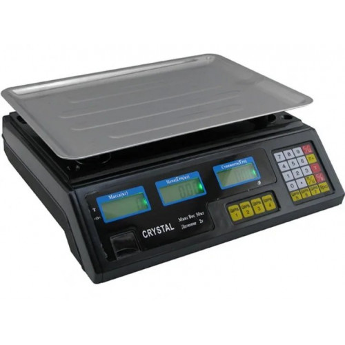 Весы торговые CRYSTAL CR-50 50 кг
