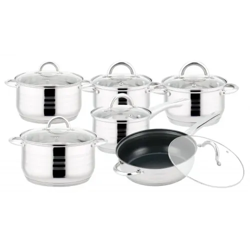 Набір каструль EDENBERG EB-4006 12ін.