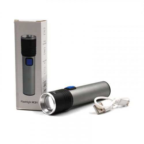 Ліхтарик ручний BL-K31 USB CHARGE