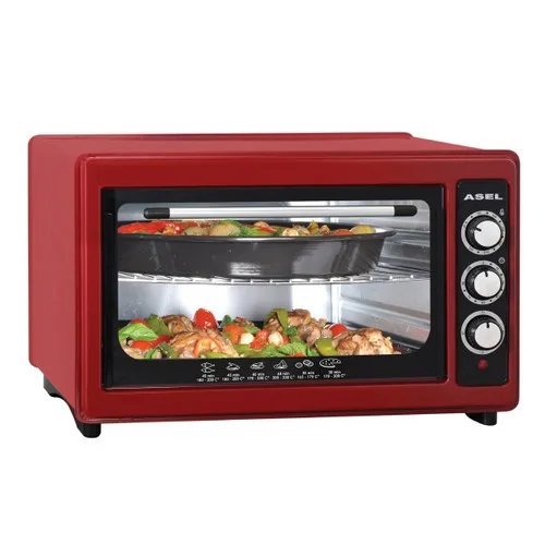 Духовка ASEL AF-0023 (33-23) червона