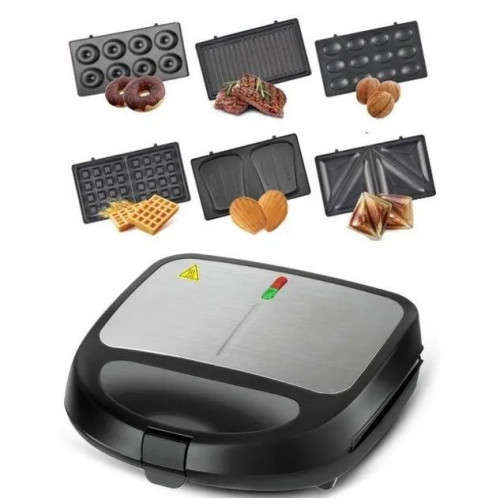 Сендвічниця 6в1 Domotec/RAF R-541 850Вт