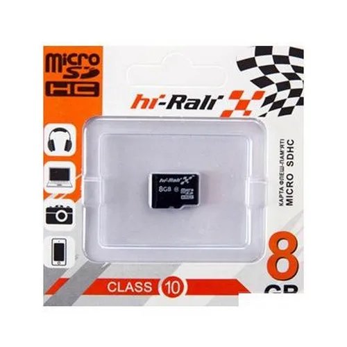 Карта пам'яті HI-RALI 08GB4