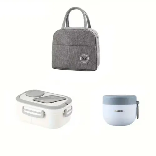 Набір Ланч бокс з чашею та термосумкою