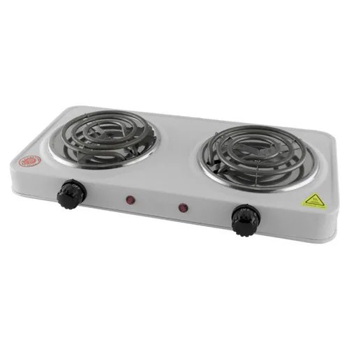 Плита електрична ATLANFA AT-1720A 2кф., 2000Вт. (Білий)