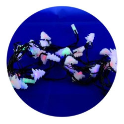 Гирлянда-нить (String-Lights) 40Parts B-3 внутренняя, пров.:черный, 5м (Разноцветная)