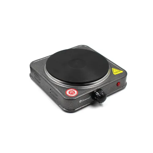 Плита електрична Domotec MS-5811 1кф., 1000Вт. (Сірий)