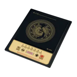 Плита індукційна Domotec MS-5833 1кф., 2000Вт. (Чорний)