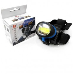 Фонарик налобный BAILONG BL-539C COB (3-бат.AAA)