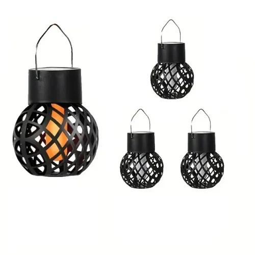 Світильник садовий, підвісний з ефектом вогню (4 шт. в упаковці, ціна за 1шт.)