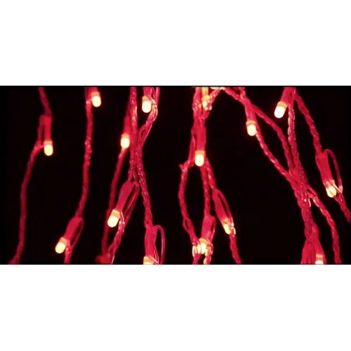 Гірлянда-водоспад (Curtain-Lights) Itrains-480-RGB внутрішня, пров.:прозорий, 4*2м (Різнокольоровий)