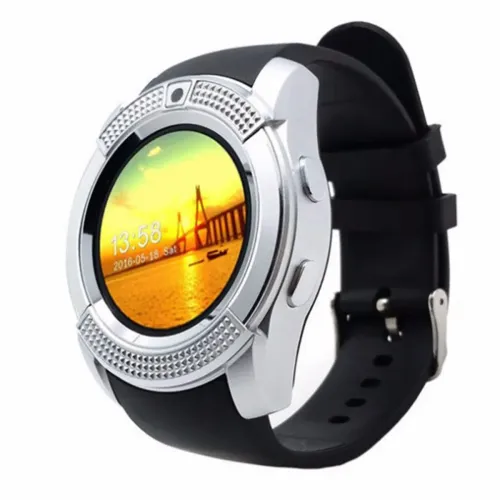 Смарт-годинник Smart Watch V8 silver