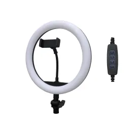 Кільцева лампа 26 см LED RING FILL LIGHT PinkBox (c 1 держ.)