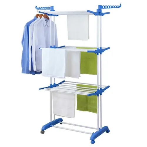 Багатоярусна сушарка до 50 кг Garment Rack With Wheels / Підлогова сушарка (172х73х64)