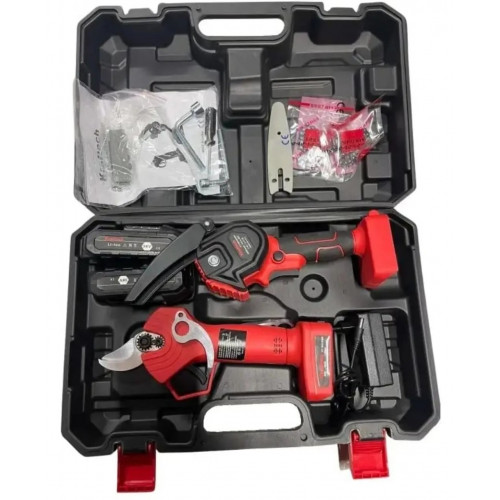 Набір акумуляторних інструментів для саду Ланцюгова пила 6'' + Секатор KRAFFTEC 36V