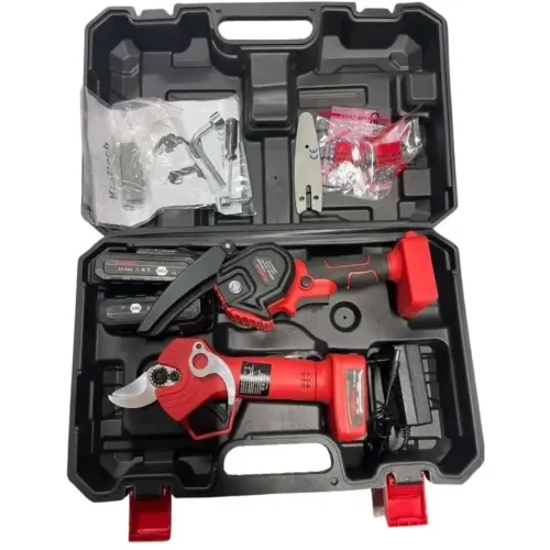 Набір акумуляторних інструментів для саду Ланцюгова пила 6'' + Секатор KRAFFTEC 36V