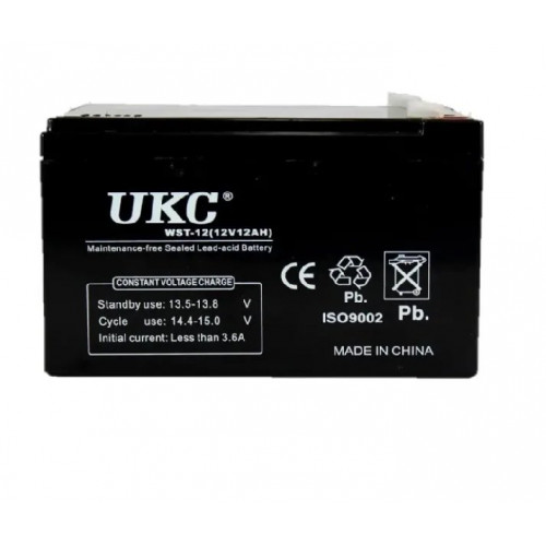 Аккумулятор 12V/12A UKC