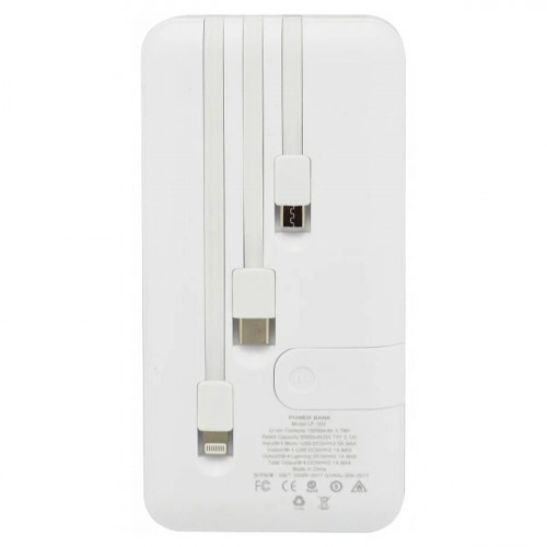 Мобільна зарядка 10000mАh UKC LP303 + cable IP/v8/typeC