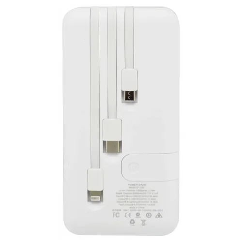 Мобільна зарядка 10000mАh UKC LP303 + cable IP/v8/typeC