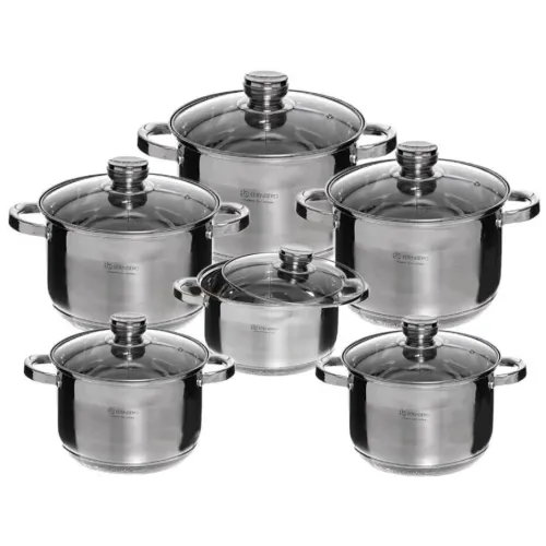 Набір каструль EDENBERG EB-4011 12ін.